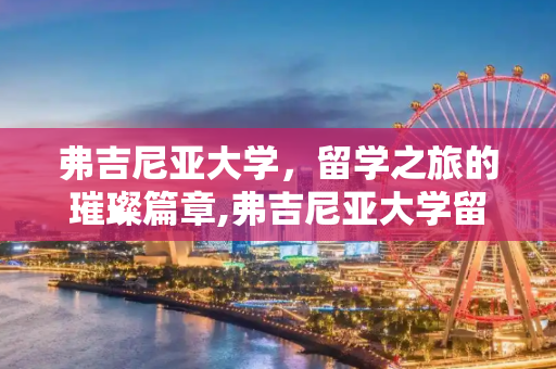 弗吉尼亚大学，留学之旅的璀璨篇章,弗吉尼亚大学留学
