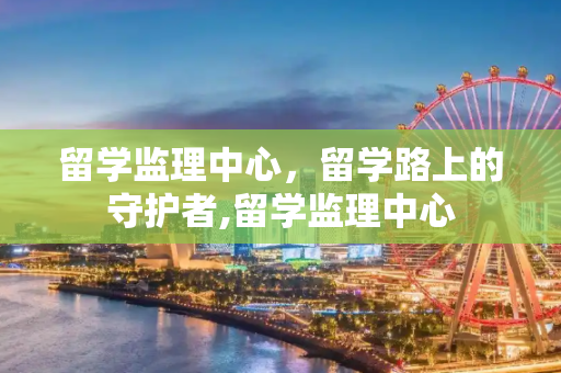 留学监理中心，留学路上的守护者,留学监理中心