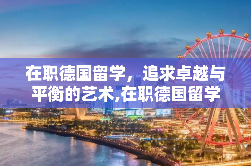 在职德国留学，追求卓越与平衡的艺术,在职德国留学