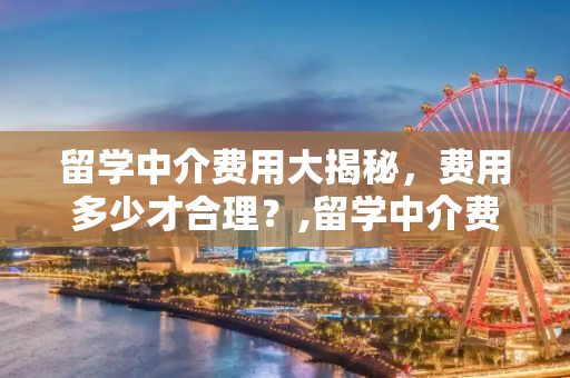 留学中介费用大揭秘，费用多少才合理？,留学中介费用多少