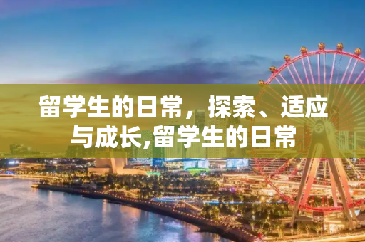留学生的日常，探索、适应与成长,留学生的日常