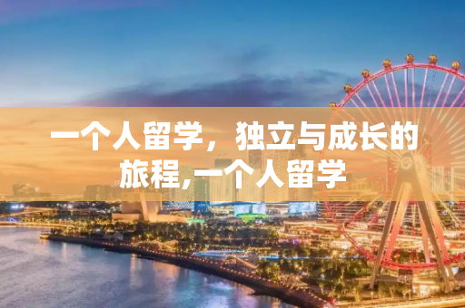 一个人留学，独立与成长的旅程,一个人留学