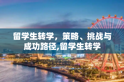 留学生转学，策略、挑战与成功路径,留学生转学