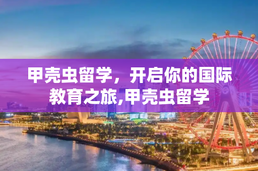 甲壳虫留学，开启你的国际教育之旅,甲壳虫留学