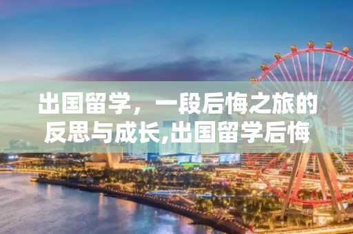 出国留学，一段后悔之旅的反思与成长,出国留学后悔