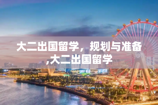 大二出国留学，规划与准备,大二出国留学