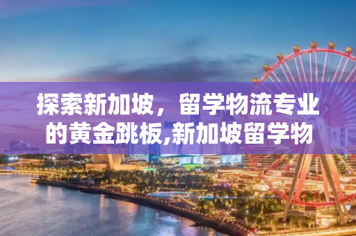 探索新加坡，留学物流专业的黄金跳板,新加坡留学物流