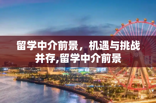 留学中介前景，机遇与挑战并存,留学中介前景